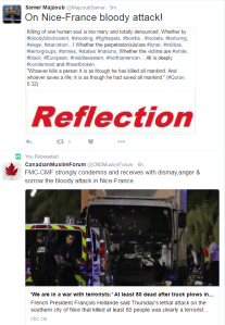 Tweet on Nice-bloody attack